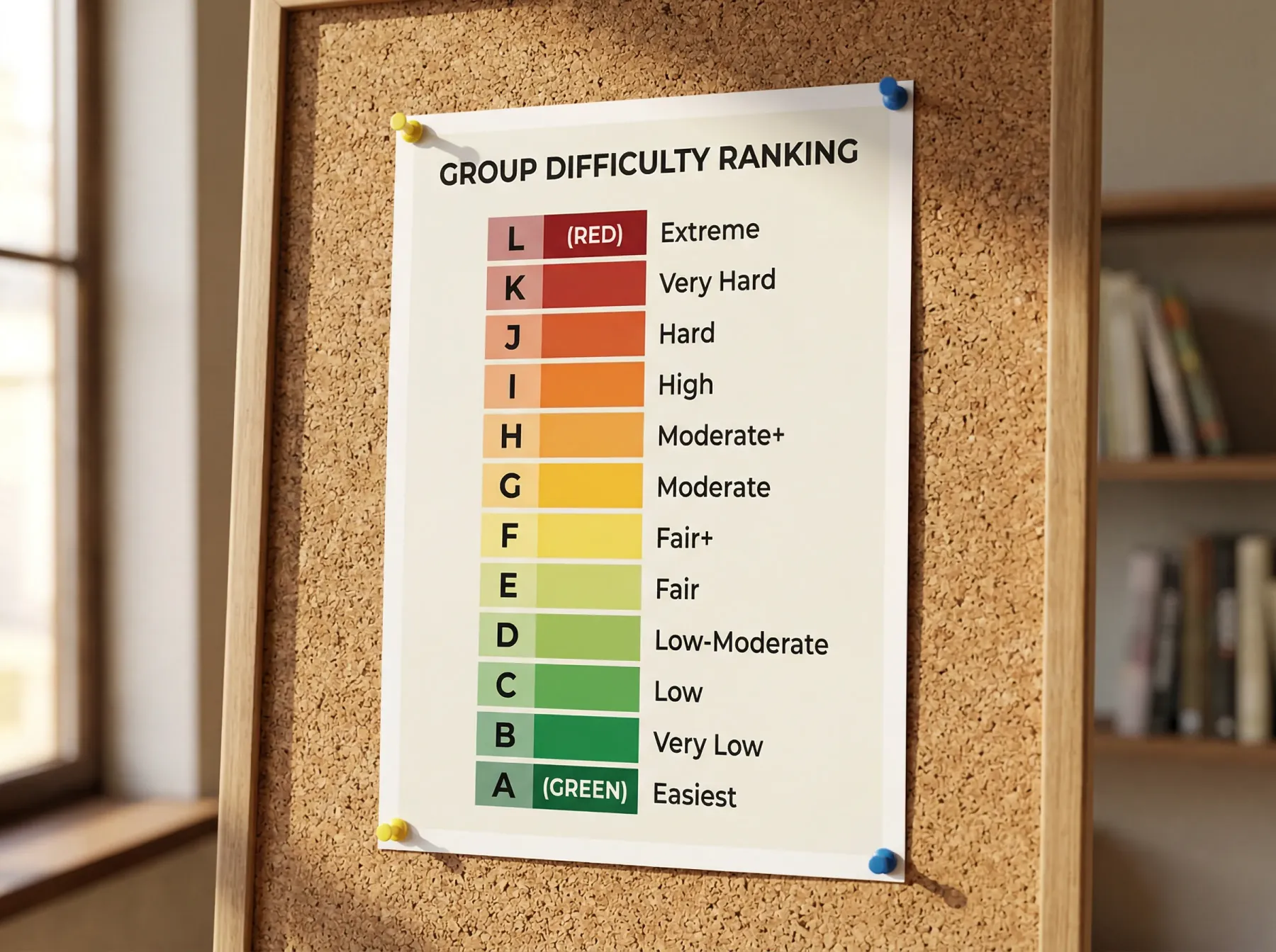 Ranking of all twelve World Cup 2026 groups by competitive difficulty based on combined FIFA ranking and odds