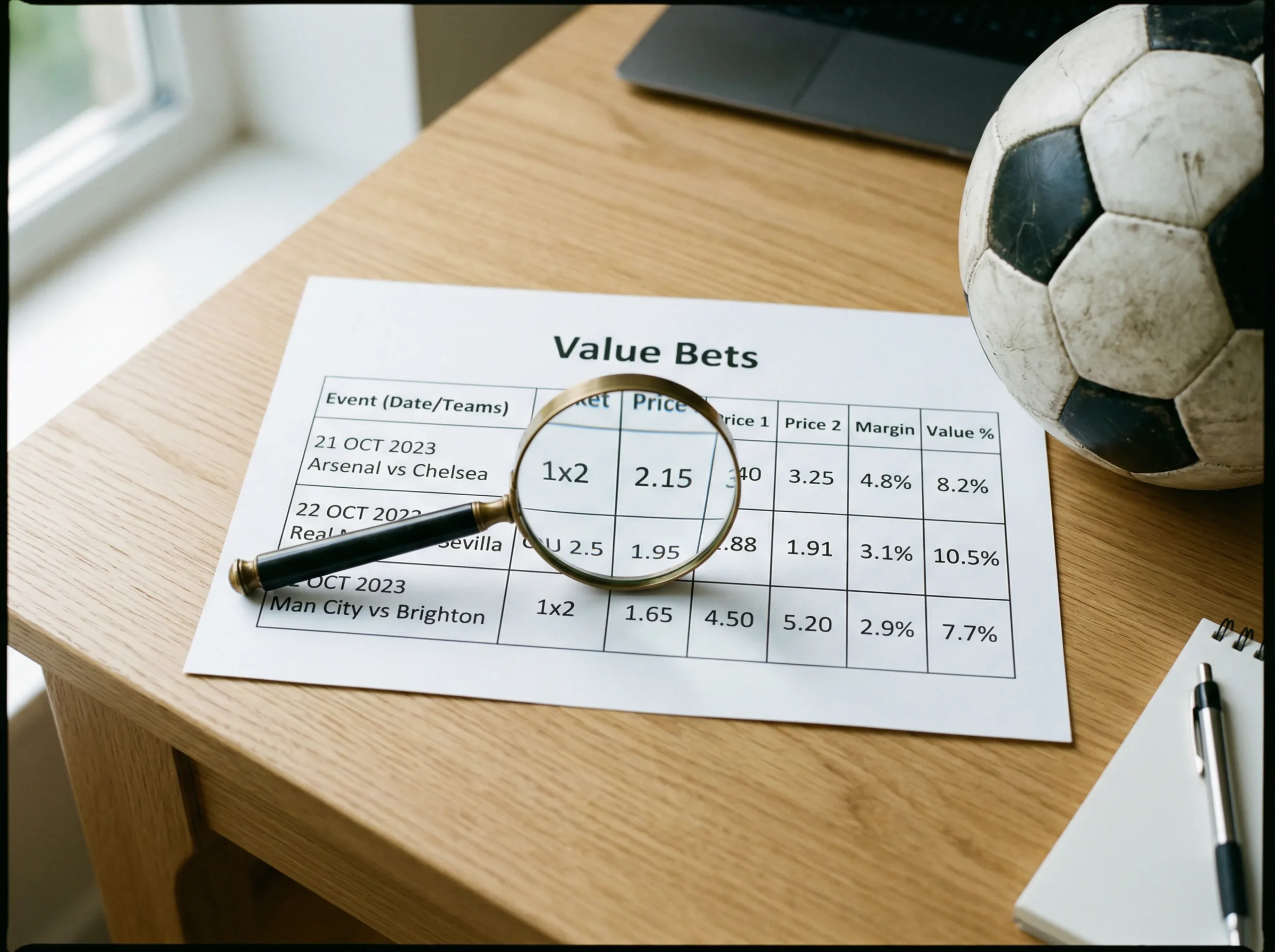 World Cup 2026 value bets analysis showing implied probability versus estimated true probability for underpriced selections
